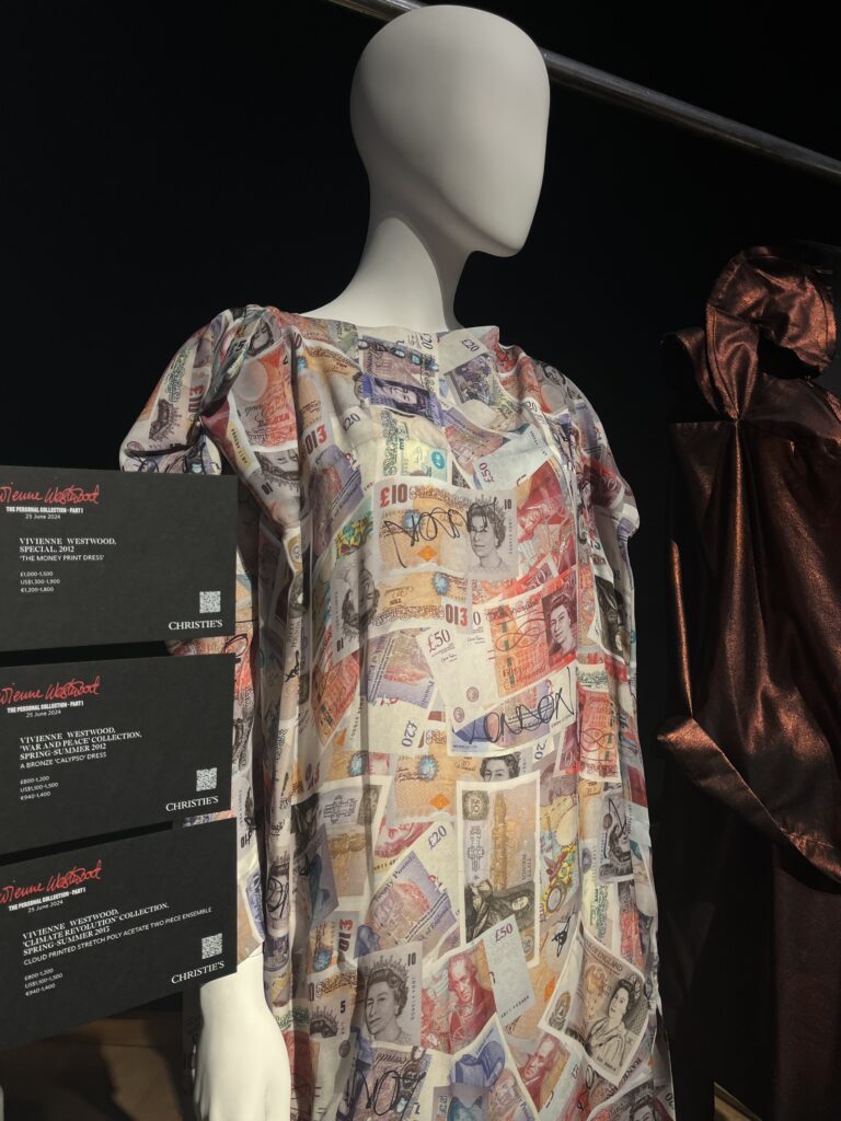 Vivienne Westwood Money dress